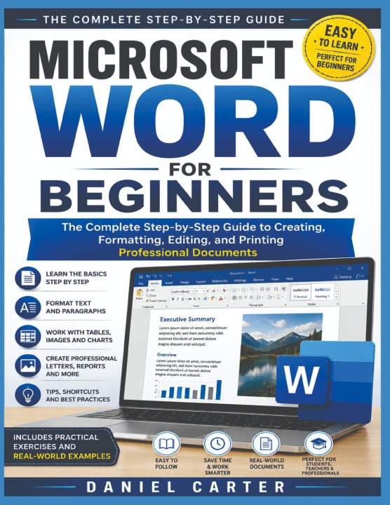 Libro MICROSOFT WORD FOR BEGINNERS Daniel Carter