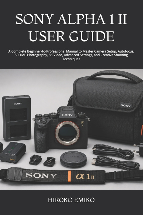 Libro SONY ALPHA 1 II USER GUIDE HIROKO EMIKO