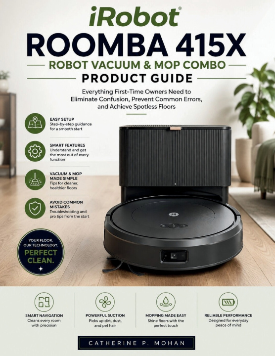 Boek iRobot Roomba 415X Robot Vacuum & Mop Combo Product Guide Catherine P. Mohan