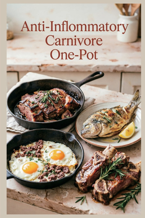 Könyv Anti-Inflammatory Carnivore One-Pot Kaelen Darke Raven