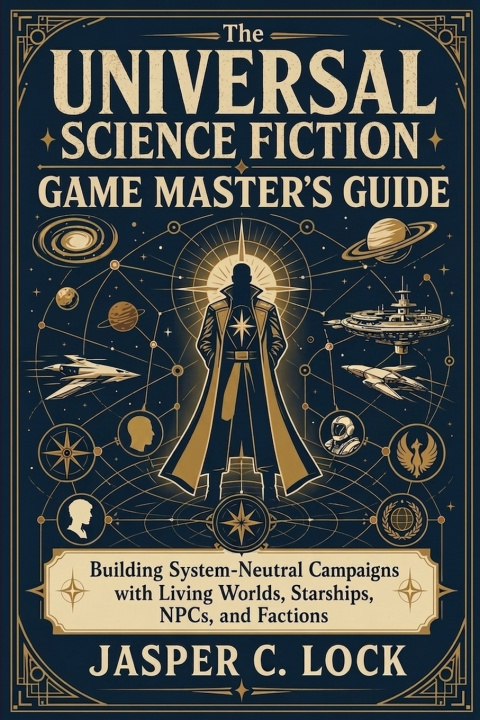 Könyv The Universal Science Fiction Game Master's Guide Jasper C. Lock