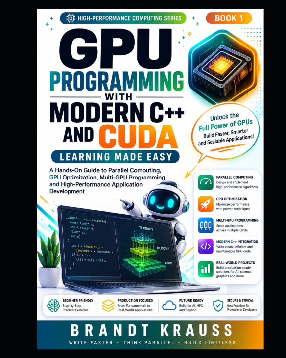 Buch GPU Programming with Modern C++ and CUDA Brandt Krauss