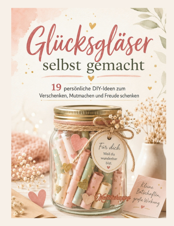 Knjiga Glücksgläser selbst gemacht Melissa Delarbre