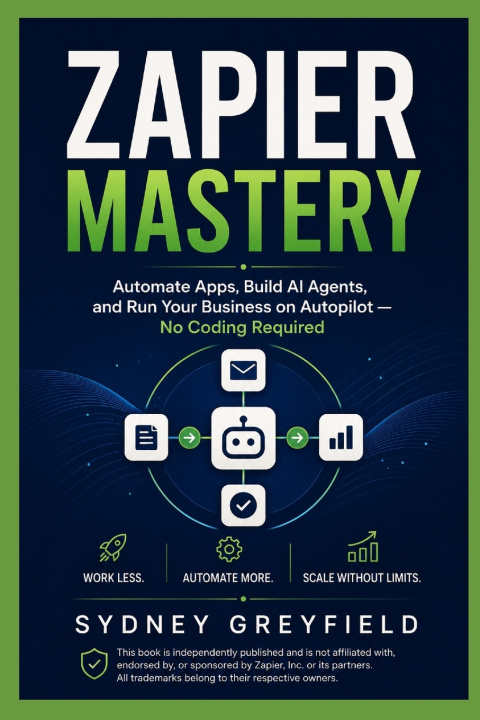 Buch Zapier Mastery Sydney Greyfield