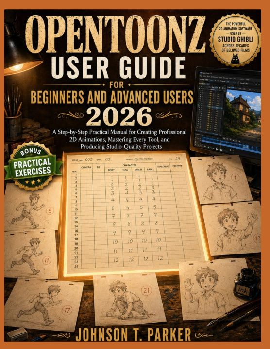 Buch OPENTOONZ USER GUIDE FOR BEGINNERS AND ADVANCED USERS 2026 JOHNSON T. PARKER