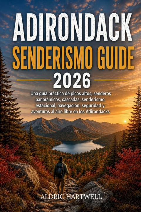 Könyv ADIRONDACK SENDERISMO GUIDE 2026 ALDRIC HARTWELL