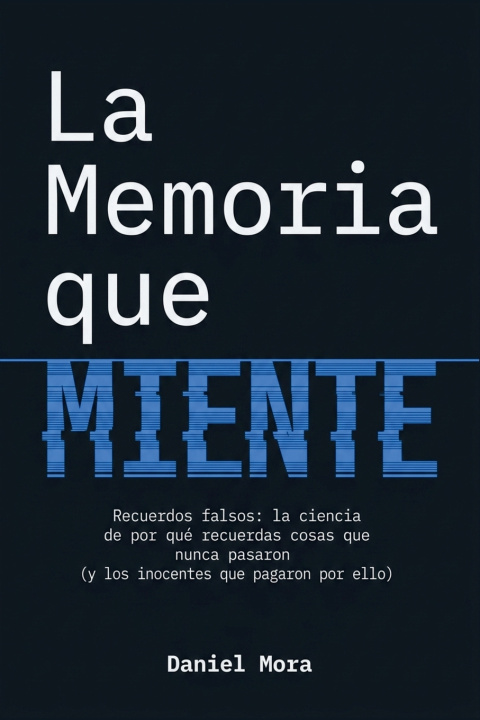 Livro La Memoria que Miente Daniel Mora