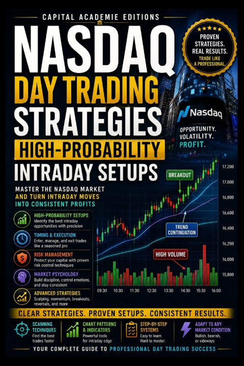 Carte NASDAQ DAY TRADING STRATEGIES CAPITAL ACADEMIE Editions