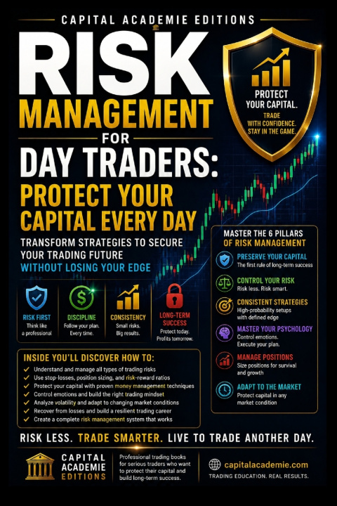 Livro RISK MANAGEMENT FOR DAY TRADERS CAPITAL ACADEMIE Editions
