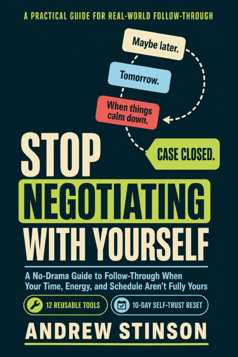 Könyv Stop Negotiating With Yourself Andrew Stinson