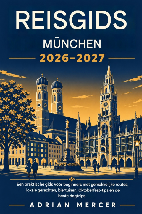 Libro MÜNCHEN REISGIDS 2026-2027 Adrian Mercer