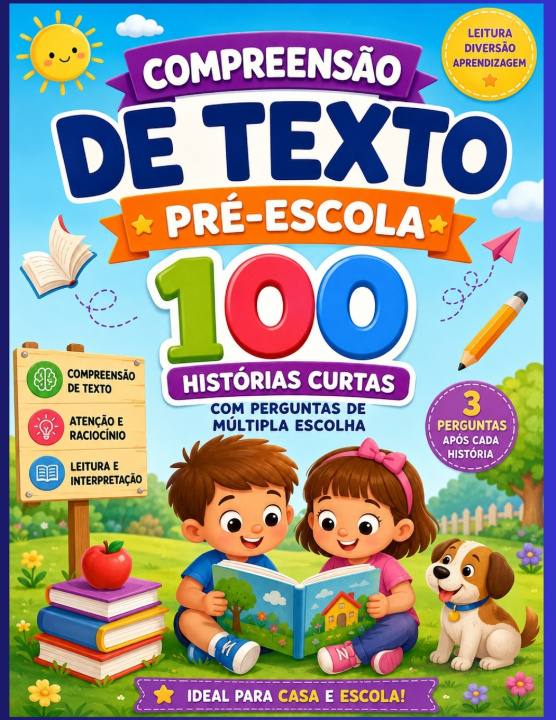 Knjiga Compreensão de Texto - Pré-Escola Ahmed Salmi