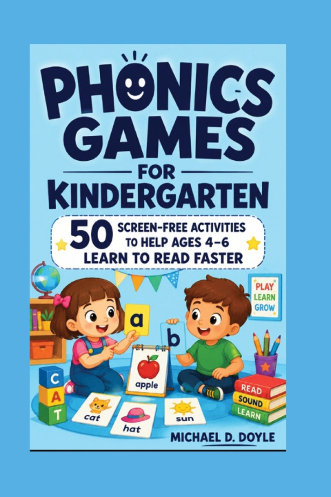 Boek Phonics Games For Kindergarten Michael D. Doyle