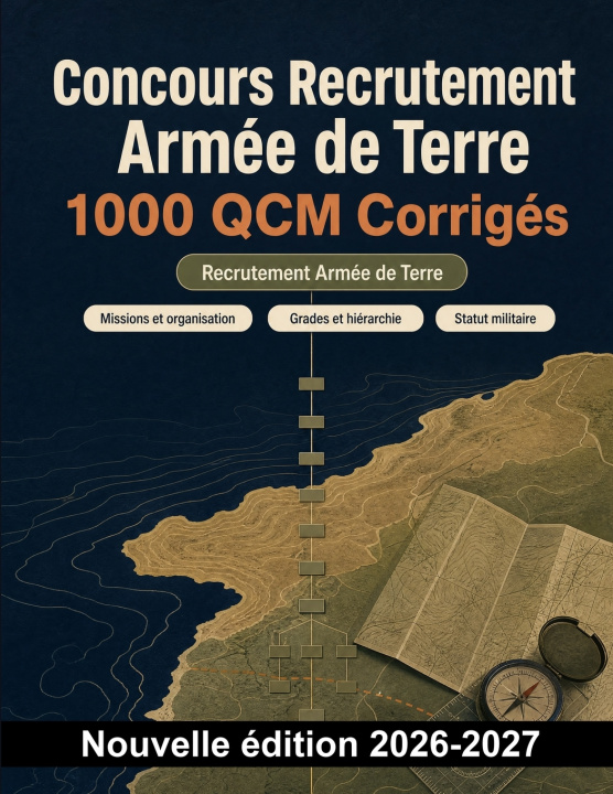 Книга Concours Recrutement Armée de Terre ConcoursSmart France