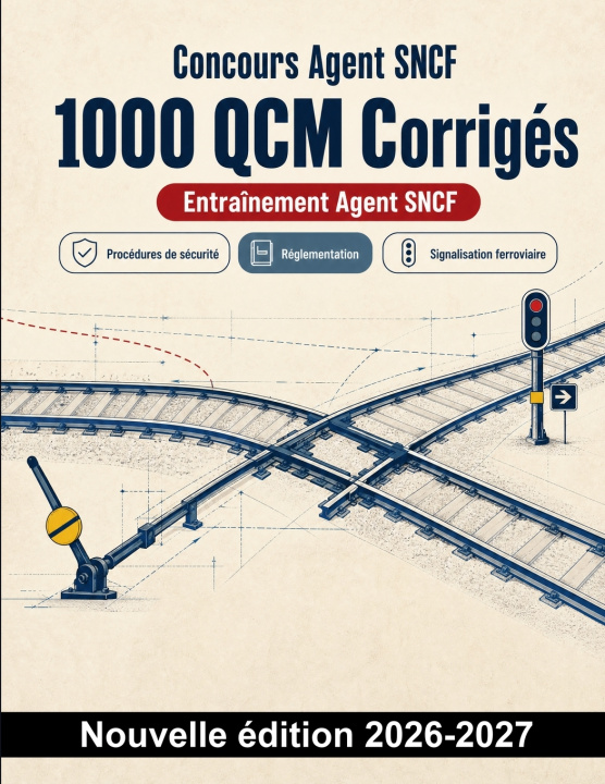 Książka Concours Agent SNCF ConcoursSmart France