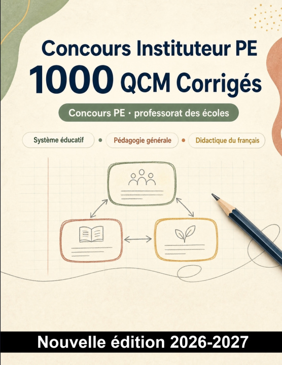 Kniha Concours Instituteur PE ConcoursSmart France