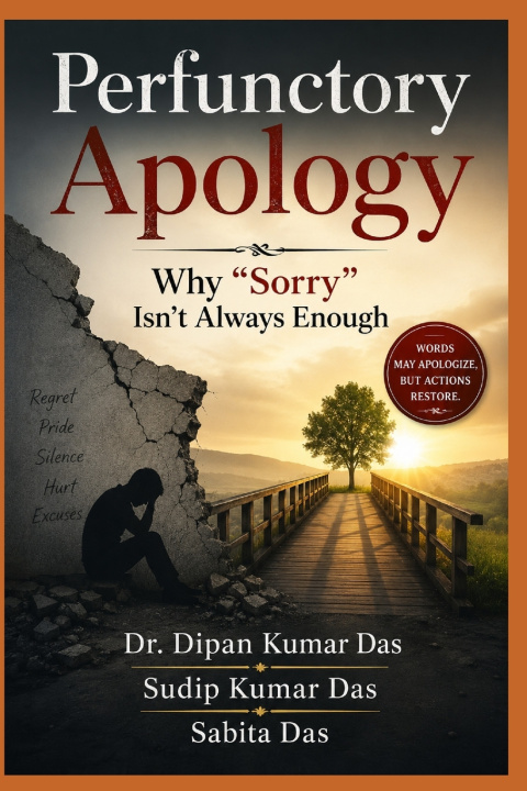 Libro Perfunctory Apology SUDIP KUMAR DAS