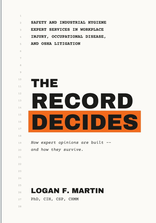 Buch The Record Decides Logan F Martin PhD
