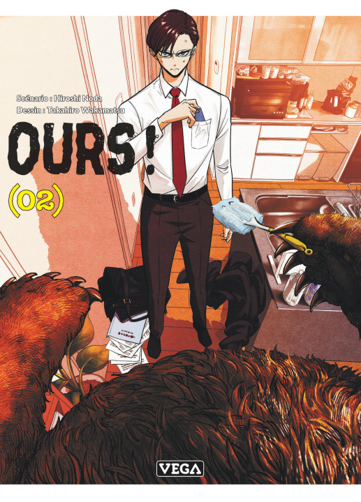 Kniha OURS ! - Tome 2 Hiroshi Noda