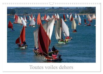 Naptár/Határidőnapló TOUTES VOILES DEHORS CALENDRIER MURAL 20 GUIGUENO PATRICK