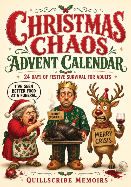 Book Christmas Chaos Advent Calendar Quillscribe Memoirs