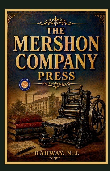 Książka The Mershon Company Press Rahway N. J.