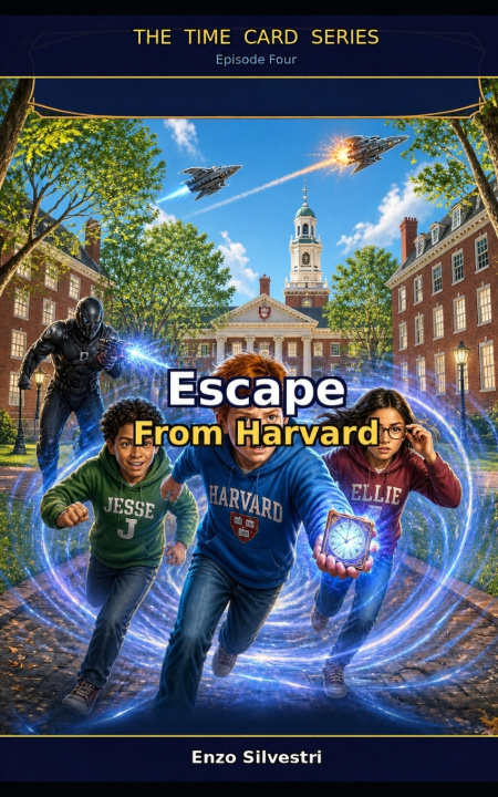 Kniha Escape from Harvard Enzo Silvestri