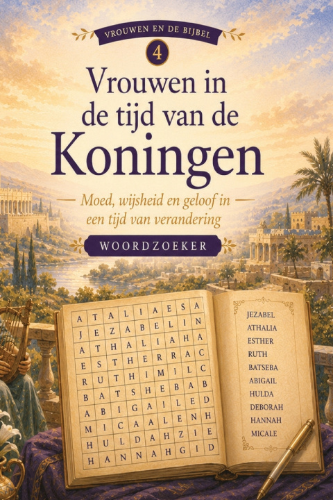 Könyv Woordzoeker Vrouwen in de tijd van de Koningen Voice of Grace Press