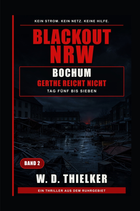 Könyv BLACKOUT NRW Wilko Derk Thielker