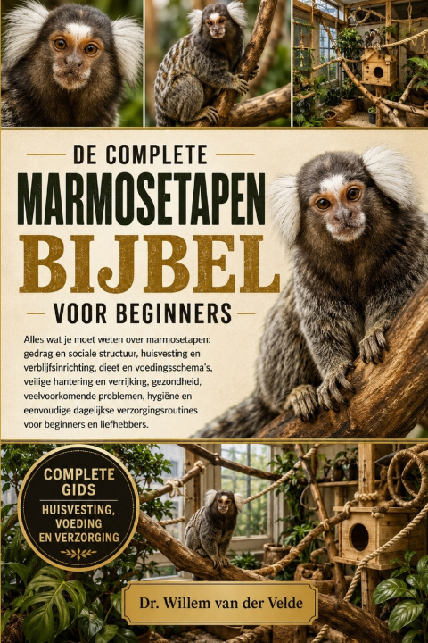 Knjiga DE COMPLETE MARMOSETAPENBIJBEL VOOR BEGINNERS Dr. Willem van der Velde