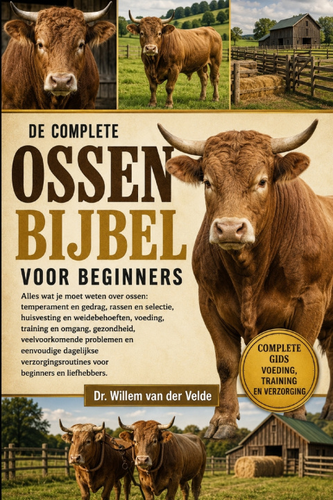 Könyv DE COMPLETE OSSENBIJBEL VOOR BEGINNERS Dr. Willem van der Velde