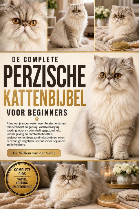 Könyv DE COMPLETE PERZISCHE KATTENBIJBEL VOOR BEGINNERS Dr. Willem van der Velde