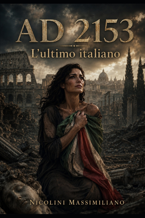 Książka AD 2153 L'ultimo italiano Massimiliano Nicolini