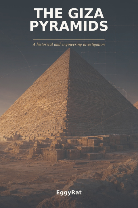 Kniha The Giza Pyramids EggyRat