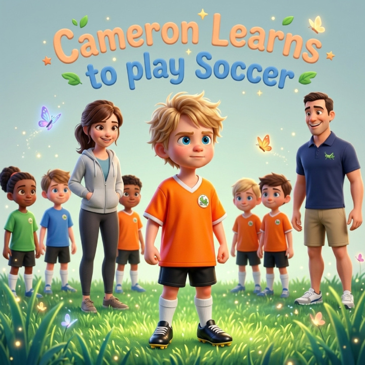 Könyv Cameron Learns to play Soccer Mavis Peabody