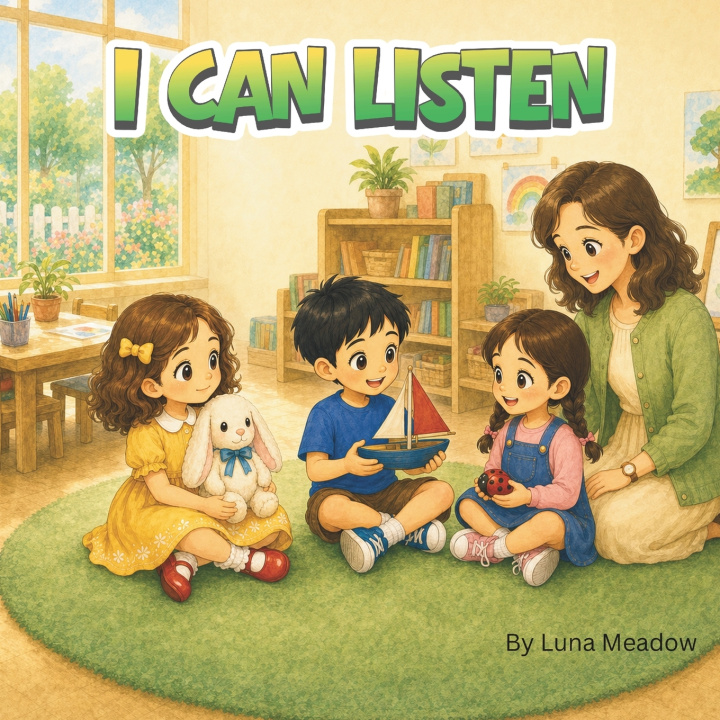 Kniha I Can Listen Luna Meadow