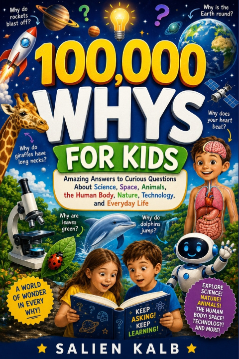 Książka 100,000 Whys for Kids SALIEN KALB