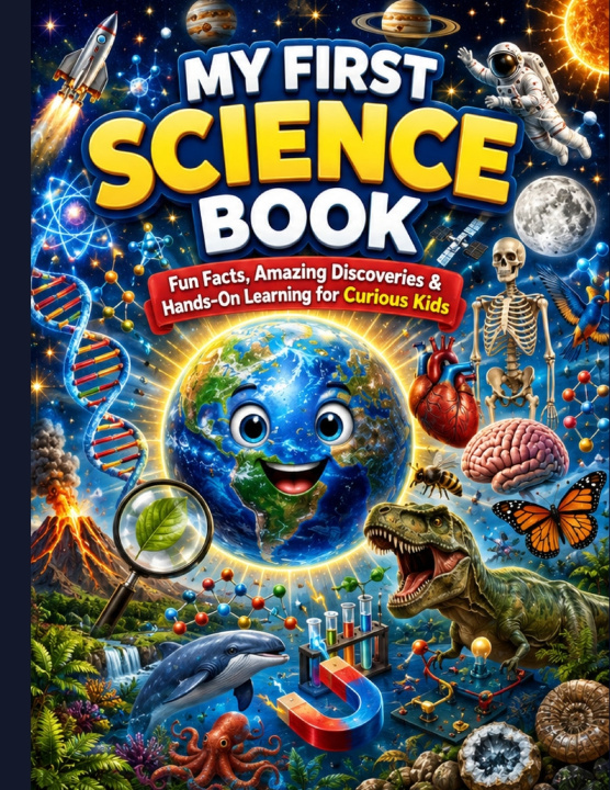 Kniha My First Science Book Kaito Harugami