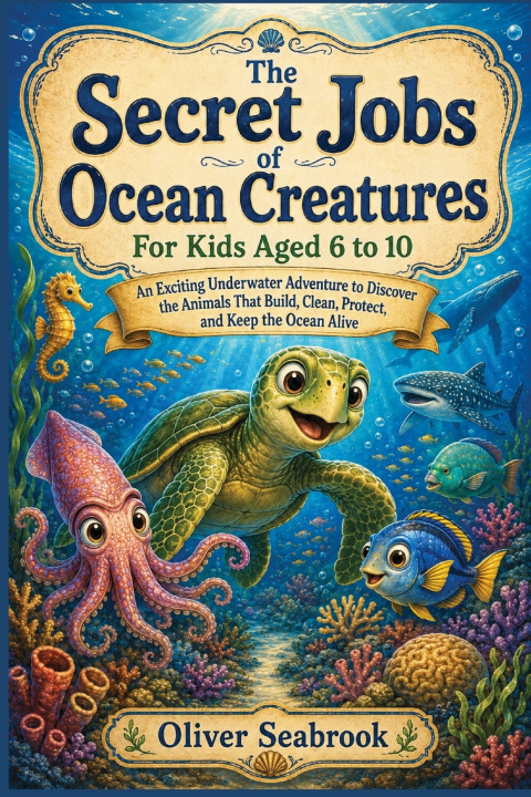 Könyv The Secret Jobs of Ocean Creatures For Kids Aged 6 to 10 Oliver Seabrook