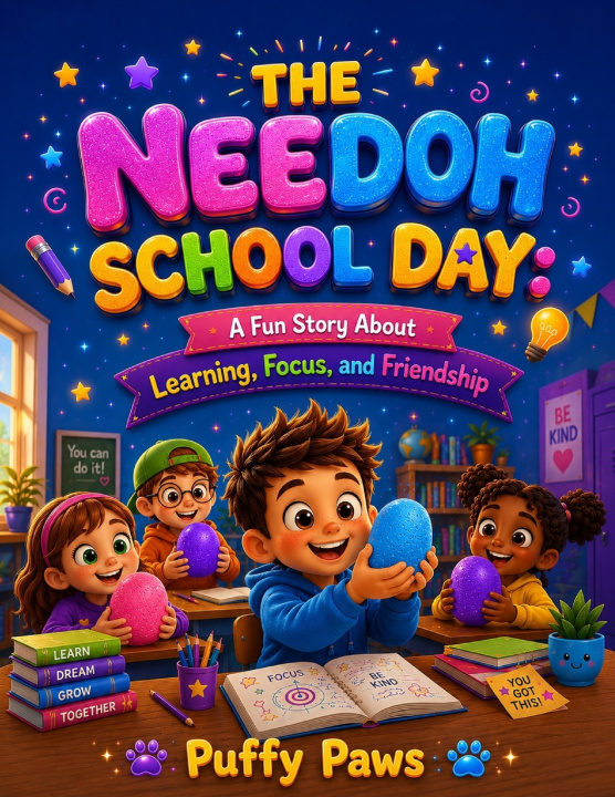 Książka THE NEEDOH SCHOOL DAY Puffy Paws