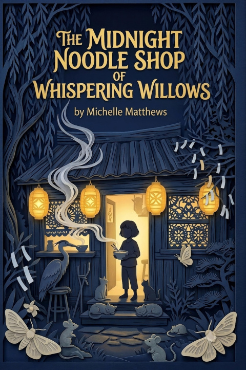 Carte The Midnight Noodle Shop of Whispering Willows Michelle Matthews