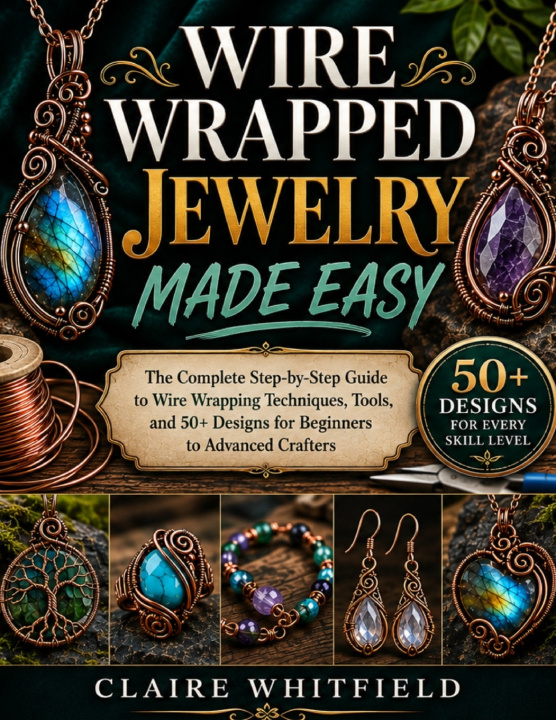 Könyv WIRE WRAPPED JEWELRY MADE EASY Claire .B Whitfield