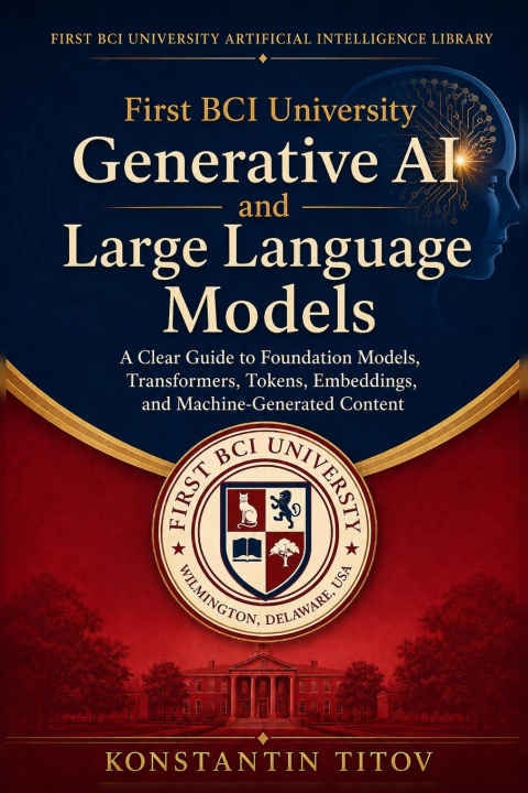 Könyv First BCI University Generative AI and Large Language Models Konstantin Titov