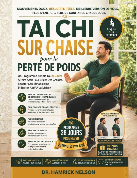 Könyv Tai Chi Sur Chaise Pour La Perte De Poids Dr. Hamrick Nelson