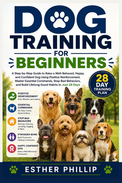 Book Dog Training for Beginners esther phillip