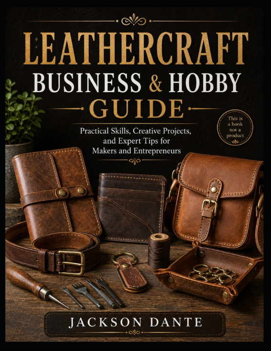 Könyv LEATHERCRAFT BUSINESS & HOBBY GUIDE JACKSON DANTE