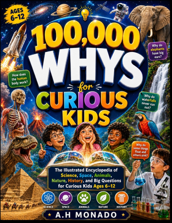 Knjiga 100,000 Whys for Curious Kids A. H MONADO