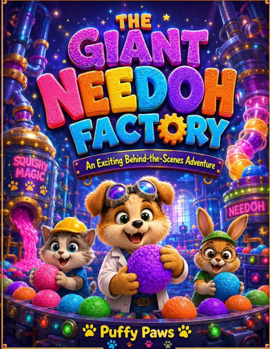 Buch THE GIANT NEEDOH FACTORY Puffy Paws
