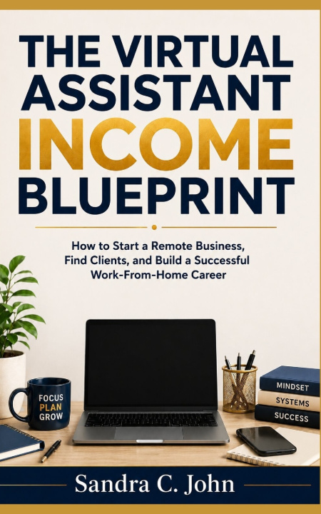 Könyv The Virtual Assistant Income Blueprint Sandra C. John