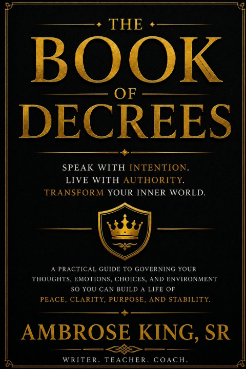Könyv THE BOOK OF DECREES Ambrose King